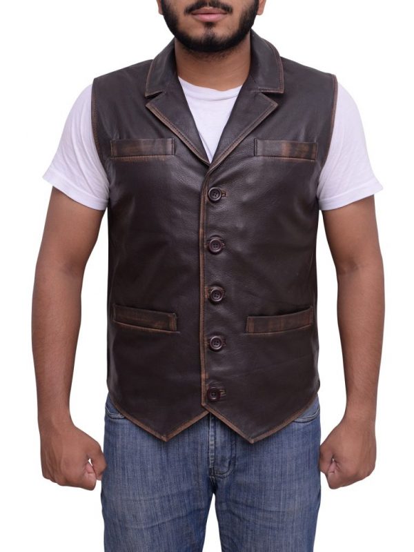 Hell on Wheels Leather Vest