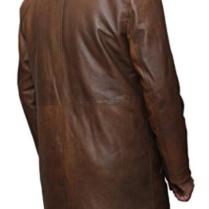 Batman Dawn Of Justice Knightmare Brown Distressed Leather Coat