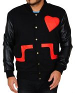 CHRIS BROWN LOVE NOT HATE VALENTINES UNISEX JACKET
