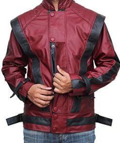 Michael Jackson Leather Jacket - Red Thriller Leather Jacket