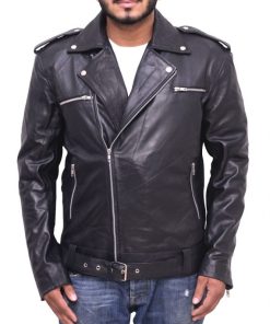 Alternative view of The Walking Dead Negan Leather Jacket