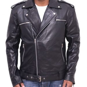 Alternative view of The Walking Dead Negan Leather Jacket