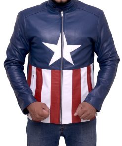 Alternative view of Jon Bon Jovi American Flag Concert Jacket
