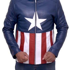 Alternative view of Jon Bon Jovi American Flag Concert Jacket