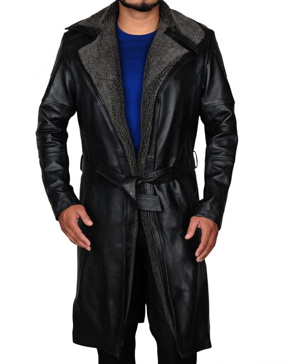 Blade Runner 2049 Leather Trench Coat