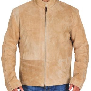 Alternative view of 007 Daniel Craig Morroco Brown Suede Jacket