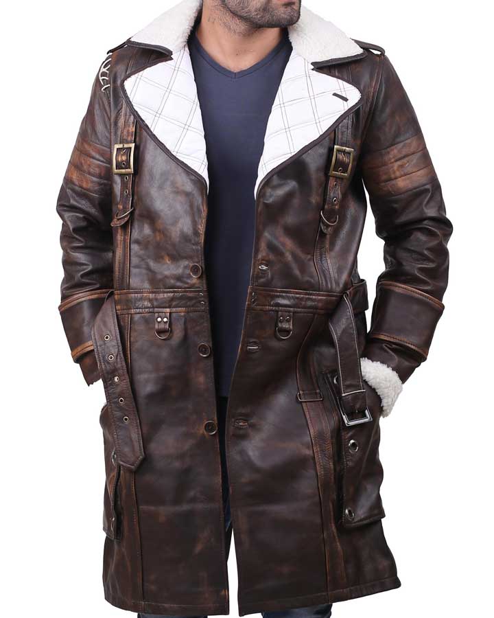 Elder Maxson Fallout 4 Coat - Elder Maxson Trench Coat