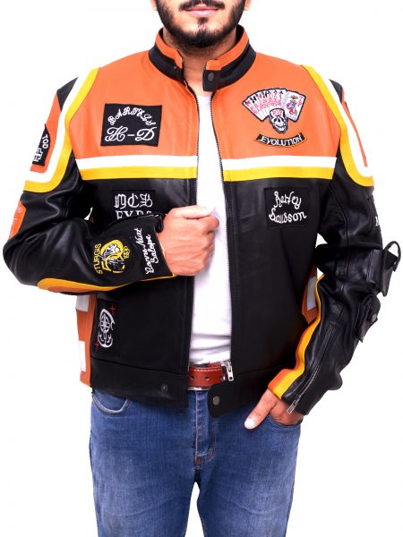 Mickey rourke discount harley davidson jacket