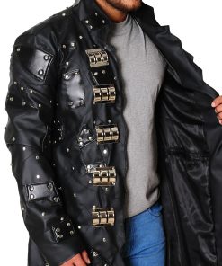 Alternative view of Edge WWE Superstar Trench Long Coat