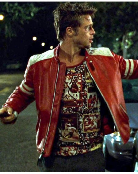 Brad Pitt Fight Club Mayhem Jacket