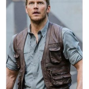 Alternative view of Jurassic World Vest By Chris Pratt