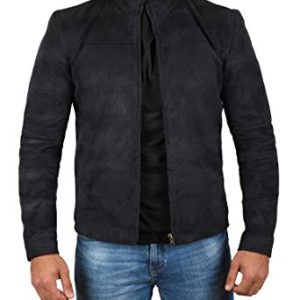 Alternative view of MI6 Black Suede Jacket