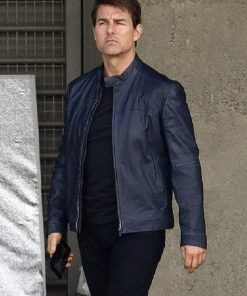 Mission Impossible Fallout Tom Cruise Blue Jacket