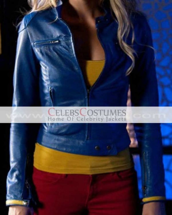 Supergirl Smallville Laura Vandervoort Leather Jacket