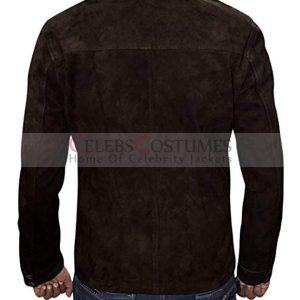 Alternative view of The Walking Dead Rick Grimes Suede Jacket