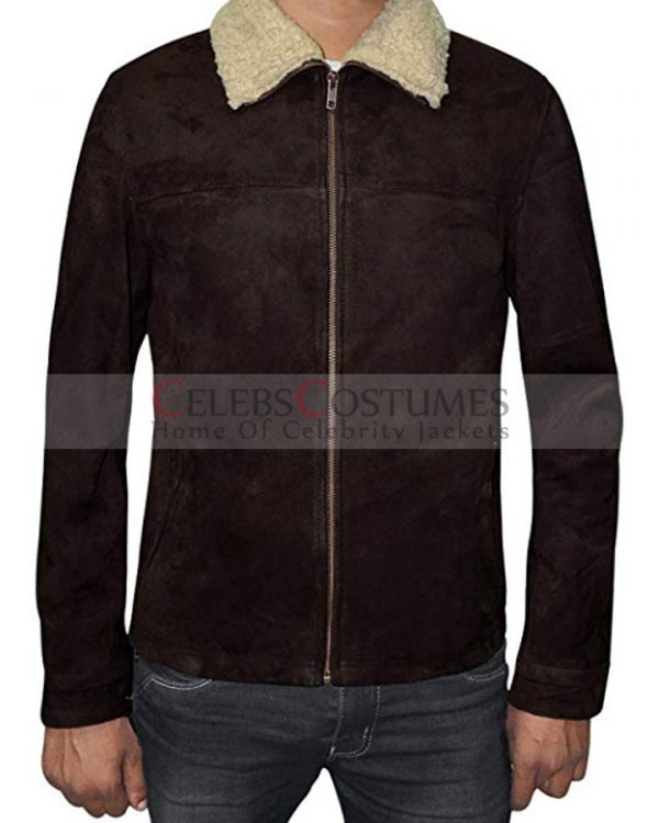 e Walking Dead Rick Grimes Suede Jacket