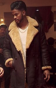 Superfly Trevor Jackson Brown Leather Coat