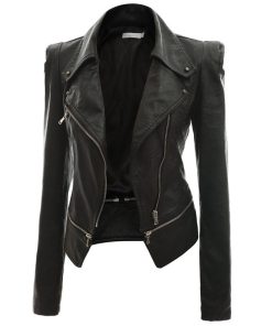 Alabama Women Black Leather Jacket