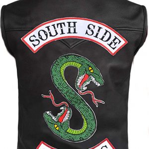 Riverdale Southside Serpents Leather Vest