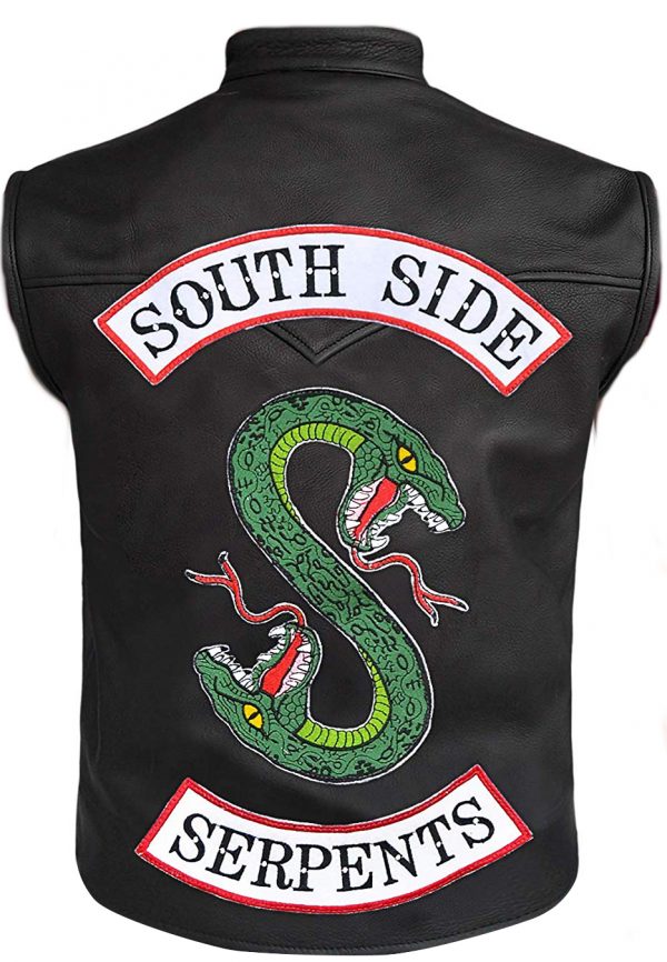 Riverdale Southside Serpents Leather Vest