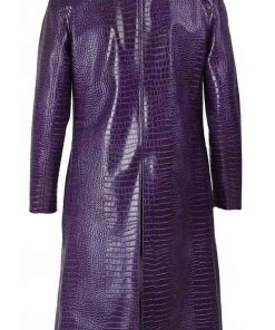 Alternative view of Suicide Squad Joker Leather Coat