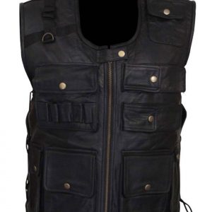 The Shield Roman Reigns Tactical Leather Vest