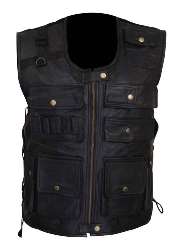 The Shield Roman Reigns Tactical Leather Vest