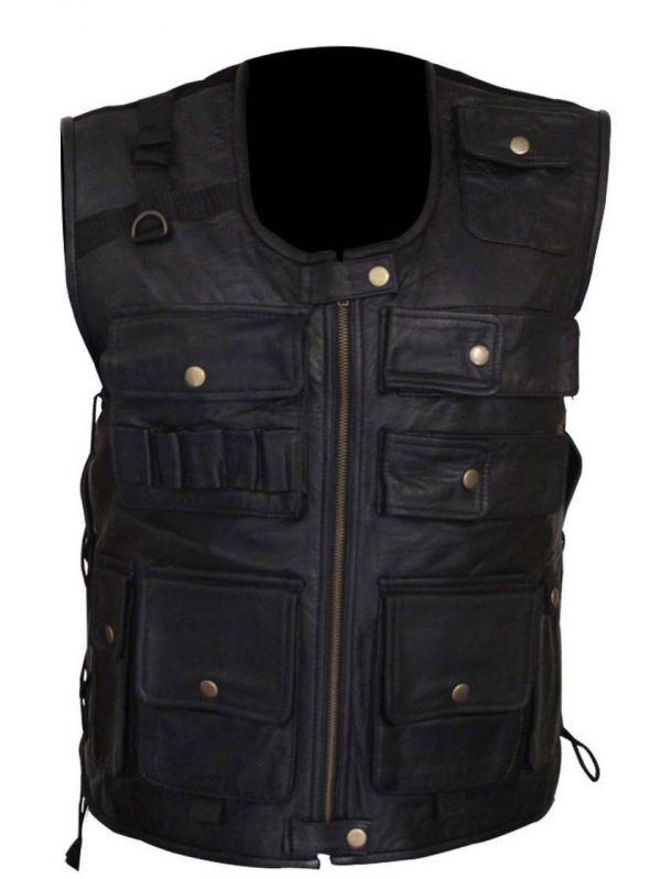 The Shield Roman Reigns Tactical Leather Vest