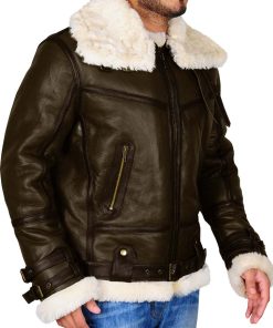 Alternative view of B3 Bomber Shearling Leather Jacket