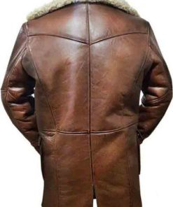 Alternative view of Winter Shearling Leather Coat