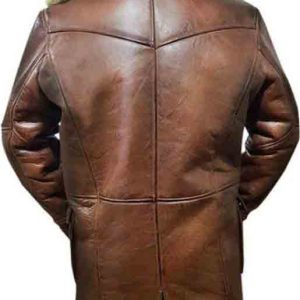 Alternative view of Winter Shearling Leather Coat