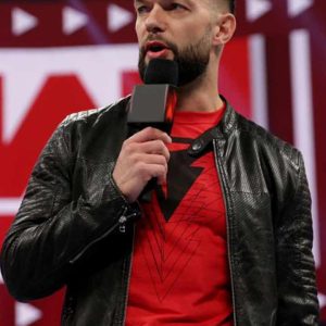 Alternative view of Finn Bálor Black Real Leather Jacket