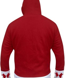 Alternative view of Power Rangers Red Hoodie