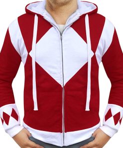 power rangers red hoodie