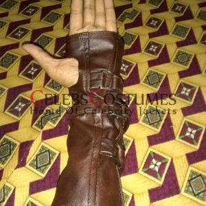 bane leather gauntlet glove