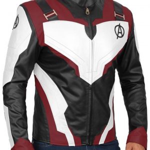 Avengers Endgame Quantum Realm Leather Jacket