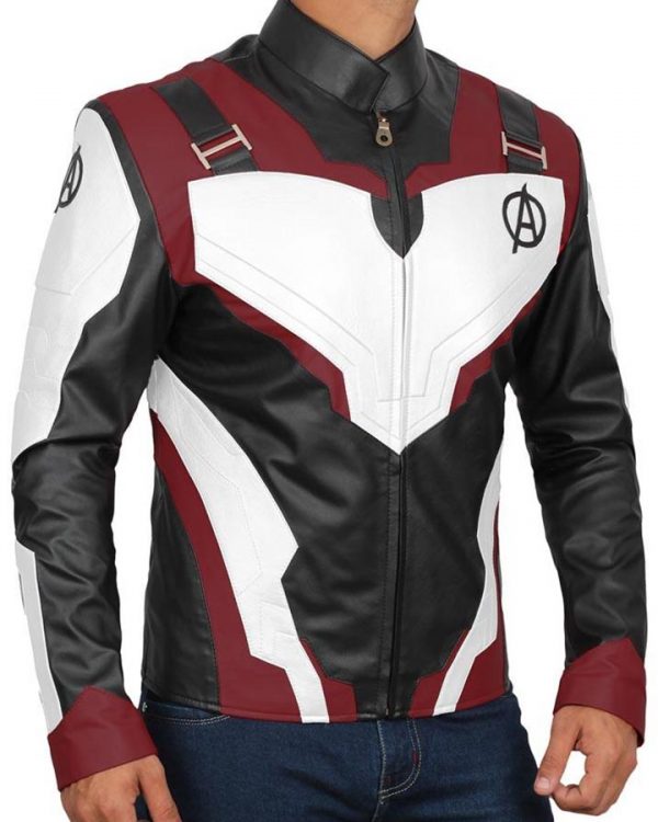 Avengers Endgame Quantum Realm Leather Jacket