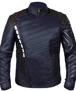 Avengers Infinity War Bucky Barnes Leather Jacket