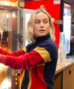 Brie Larson Captain Marvel Tracksuit Jacket
