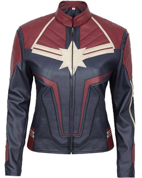 Captain Marvel Leather Jacket