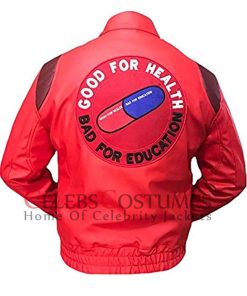 Akira Kaneda Red Leather Jacket