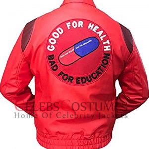 Akira Kaneda Red Leather Jacket