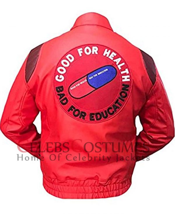 Akira Kaneda Red Leather Jacket