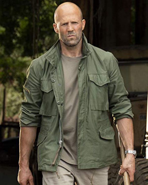 Fast And Furious Deckard Shaw Green Jacket