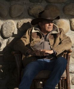 Yellowstone S03 Kevin Costner Shearling Jacket