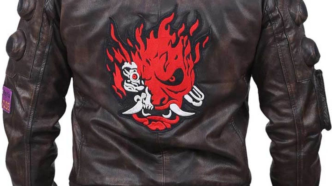 Cyberpunk 2077 leather jacket hotsell