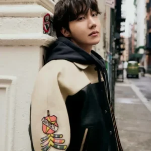 J-Hope Avirex Leather Jacket