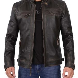 Brown Leather Jacket