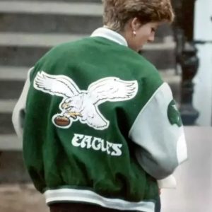 90s eagles letterman jacket