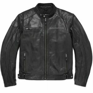 Alternative view of Harley Davidson Motorcycle Skull Real Jacket